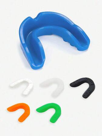 6pcs/3pcs/1pc Boxing Gum Shield Fighting Training Mouth Guard Heavy Duty Unisex Gel Max Mouth Guard For Rugby, Boxing, Taekwondo, Sanda & MMA Fighting - Ultimate Protection For Teeth And Jaw