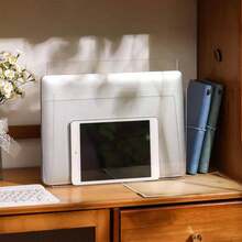 1pc Clear Acrylic Wall File Holder, Medical File Chart Rack With Open Side For Wall Mounting, Sturdy - Multicolor - View 9