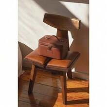 Vanity Case In Ginger Brown - Ginger Brown - View 2