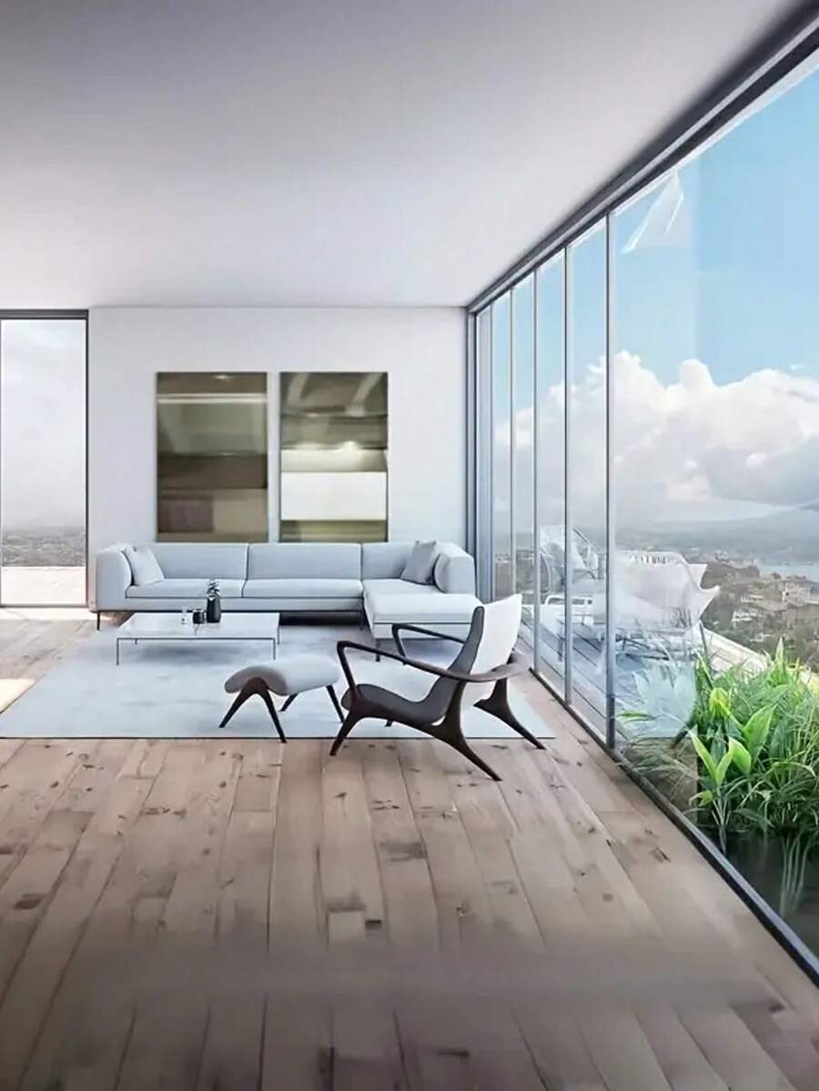 1 Roll Of Static-Free High Clarity Heat Insulation Film. Reflects And Absorbs Heat To Insulate. Protects Glass And Has Explosion-Proof Function. Also Blocks Ultraviolet And Infrared Rays. - Multicolor - View 1