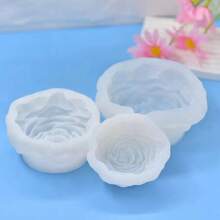 4 pezzi Mollette a forma di fiore di peonia, misure assortite