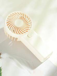 1pc New Handheld Small Fan Portable Fan Outdoor School (Battery Not Included) - Multicolor - View 11