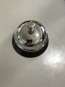 Desk Bell, Pet Training Bell, Buzzer For Trivia/Buzzer Games, Christmas Gift Room Decor - White - View 5