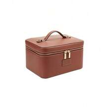 Vanity Case In Ginger Brown - Ginger Brown - View 4