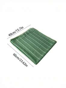 1 pièce Chiffon en fibre de verre de bambou : antibactérien, anti-moisissure, 100 %, très absorbant, dégraissant épais - Convient pour la salle de bain, la cuisine, la voiture et les animaux domestiques, adieu les serviettes en papier, adoptez.
