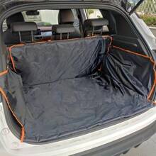 1pc Car Accessories Single-Layer Anti-Dirty & Wear-Resistant Waterproof Car Trunk Seat Cover Pet Mat