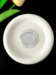 1pc (Random Style) Magnet Creative Acrylic Mirror Phone Grip Stand, Heart/Round Expandable Portable Makeup Mirror Compatible With IPhone, Android Phone, Gift For Birthday, Family, Friends Push-Pull Phone Grip, Phone Holder, Phone Accessories - Multicolor - View 10