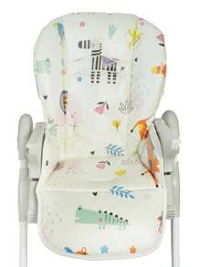 1 pieza Funda de cojín para silla alta de bebé, se ajusta a la mayoría de las sillas altas (sillas altas no incluidas)