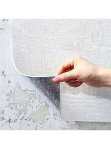 1 Roll 110.24IN Length Textured Linen-Like Removable Wallpaper, Thick Solid Color Peelable & Stick PVC Contact Paper For Bedroom, Living Room Surfaces, Moisture-Proof And Waterproof Self-Adhesive Wall Covering, Suitable For Home Decor And Furniture Renewal Room Decor Wall Decor Bathroom Decor Bedroom Decor Room Decoration Stuff Living Room Decor House Decor Home Decor Living Room Wall Paper Wall Art Wallpapers Wall Stickers Wall Sticker