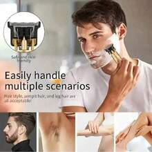 SOKANY USB Rechargeable Multipurpose Hair Clipper, Compact And Convenient, Professional-Grade Stainless Steel Blades, Blades Can Be Cleaned With Cleaning Brush - Multicolor - View 8