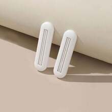 1/2/4件装极简手动挤手霜器，洁面乳/牙膏管滚轮，创意浴室牙膏分配器，化妆品，便宜，房间装饰，梳妆台，旅行，卧室，化妆配件，便宜，圣诞礼物，化妆品，化妆工具，便宜货，礼物，女士礼物，圣诞礼物