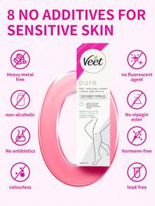 200ml Veet Hair Removal Cream, Suitable For Sensitive Skin For Daily Use - Veet Hair Removal Cream 200ml Sensitive Skin - View 5