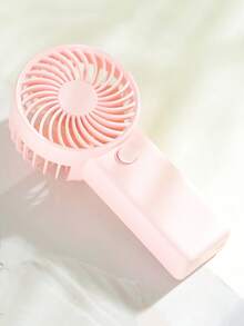 1pc New Handheld Small Fan Portable Fan Outdoor School (Battery Not Included) - Multicolor - View 6
