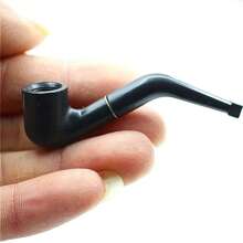 3pcs Mini Blue & White Smoking Pipes - Fashionable Plastic Filter, Suitable For Men's Fashion Accessories, Lightweight Design, Great For Casual Or Creative Smoking Set, Smokers Accessories