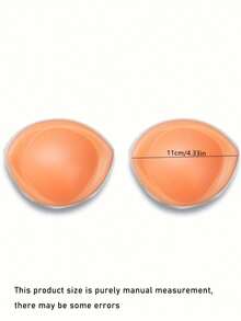 1 对隐形比基尼自粘加厚胸垫防水胸垫鲍鱼硅胶胸垫