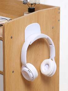 4 Pieces Headphone Hook Headphone Hanger For Wall Hanging, No Drilling Required, Adhesive Hook Bracket For Headphones, Bluetooth Headsets, Computers And Dorm Storage - Multicolor - View 1