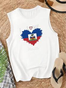 Flag Haiti Women's Vest