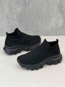 2025 Neue Damen Lässig Sneaker, bequeme dicke Sohle, staubdicht und atmungsaktiv, modisch vielseitig