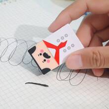 2 buc/4 buc radiere creative pentru cap chel, consumabile amuzante de papetărie, gumă inteligentă cu design pentru tip chel, potrivite pentru oameni care lucrează, studenți care studiază noaptea târziu, cadou pentru întoarcerea la școală, cadou de vacanță