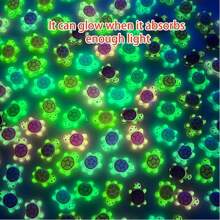 102/300/500 Pieces Of Mini Turtles, Mini Turtle Statues, Mini Resin Marine Animal Sparkling Turtle Statues, Suitable For DIY Garden Sculpture, Dollhouse, Aquarium Decoration, Cartoon Colored DIY Accessories, Aquarium Turtle Models, Turtle Nail Accessories For Marine Animals. Small Gifts For Birthday Parties And Weddings [Pay Attention To Size, They Are Microscopic]