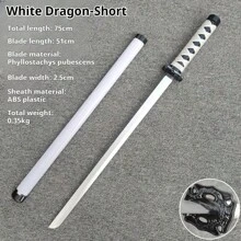 2025 New 40-Inch Long Samurai Sword With Scabbard, Cosplay Prop, Decoration, Birthday/Holiday/Easter Gift, Toy