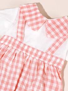 1 Set Dog Cat Cute Printed Dress With Bow Tie Pet Apparel