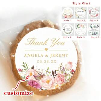 Customized Modern Wedding Stickers, Customized Wedding Napkin Labels, Personalized Wedding Stationery, Wedding Napkin Stickers, Paper Box Stickers, Packaging Stickers, Gift Stickers, Leave-A-Message Stickers,Back To School Fashion