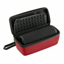 Portable Pouch CaseSpeaker Carry Case Storage ForFlip 6 Wireless Bluetooth-Compatible Speaker Box Bag Cover - Red - View 1