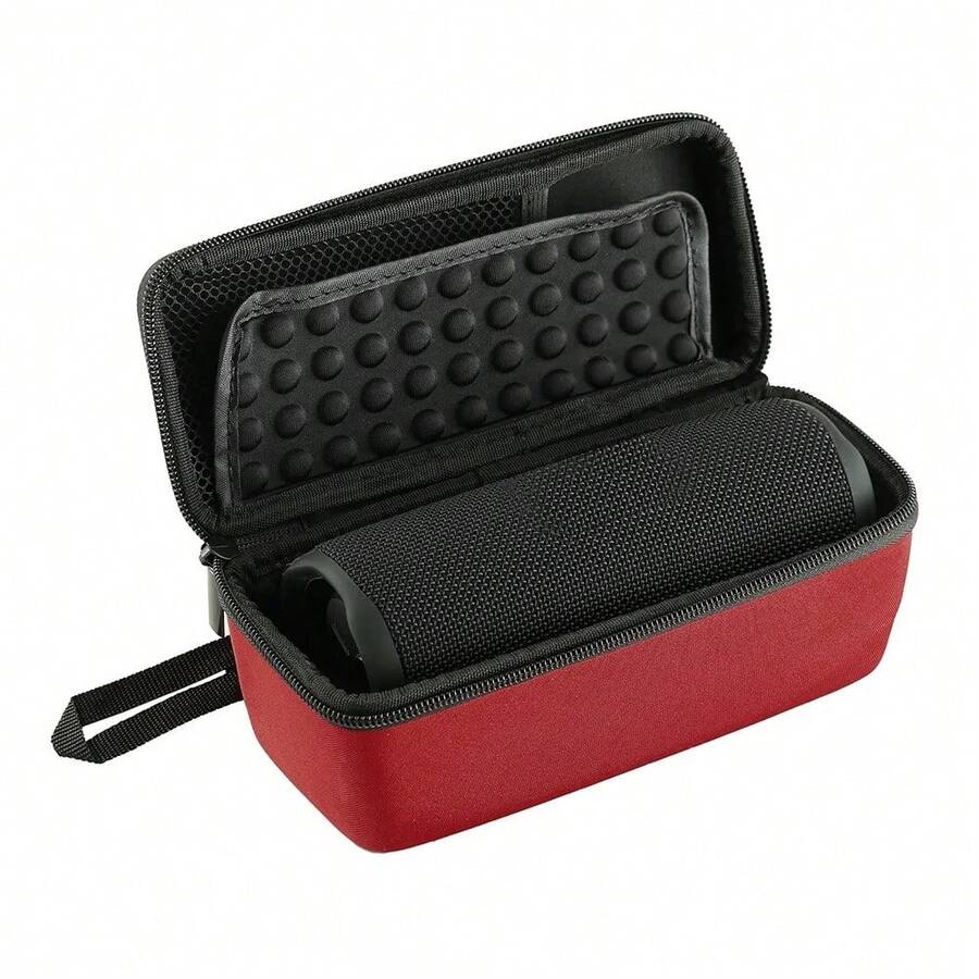 Portable Pouch CaseSpeaker Carry Case Storage ForFlip 6 Wireless Bluetooth-Compatible Speaker Box Bag Cover - Red - View 1
