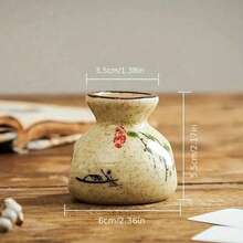 1PC Vintage Ceramic Toothpick Holder - Creative Kitchen & Dining Room Decor, Perfect For Home And Restaurant Use - Multicolor - View 7