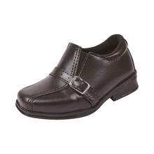 Sapato Social Infantil Masculino Preto Fivela Fosco Confortável Menino Criança Kids 20 ao 27 Ugui - Preto - Visão 3