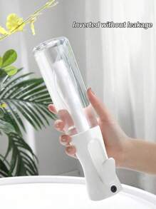 1pc 200ml/300ml/500ml High Pressure Continuous Spray Bottle, Hair And Face Spray, Beauty Spray Tool, Moisturizing Water Bottle, Refillable, Kitchen Cooking Oil Spray Bottle, Flower Watering Spray Bottle, Wet Hair Spray Bottle(New And Old Packaging Shipped Randomly)