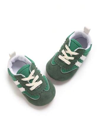 New Spring & Autumn Infant Prewalker Shoes 0-1 Years Old, Soft Bottom Casual Sneakers For 6-12 Months Old Infants