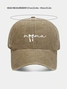 Vintage Truck Driver Hat With Letter MAMA And Bow Design For Women, Mother's Day Gift Hat, Suitable For Casual, Outdoor Sports, Sun Protection, Breathable, Adjustable, Sweat-Absorbent - Multicolor - View 9