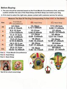 Adjustable Reflective Soft Nylon Dog Muzzle For Small Dogs - Breathable Mesh Anti-Bite & Anti-Chew Mouth Cover With Reinforced Strap For Training & Anxiety Relief - Allows Drinking & Panting While Preventing Biting - Multicolor - View 10