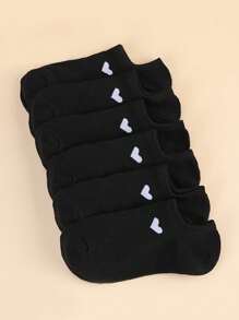 5 Paar süße und lustige Gesichtsausdruck-Muster Unsichtbare Socken, modisch und geeignet für den täglichen Gebrauch, unisex