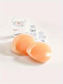 1 对隐形比基尼自粘加厚胸垫防水胸垫鲍鱼硅胶胸垫