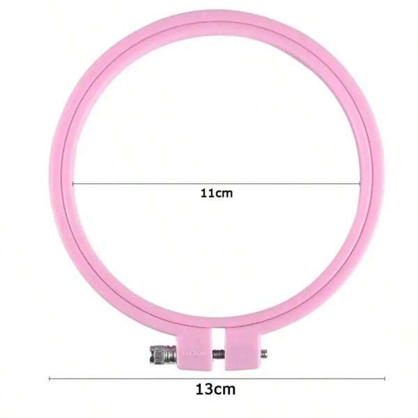 Plastic DIY Embroidery Hoops Square Shape Cross Stitch Hoops Frame Ring Household Craft  Set Sewing Accessories 5 Size