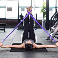 5 Peças Conjunto Básico de Pilates Feminino, Acessórios de Exercícios Domésticos de Pilates Incluindo Anel de Pilates, Cinta para Quadril de Pilates, Conjunto de Ioga Feminino, Cinta de Exercícios para Bunda, Bola de Ioga de 25 cm (O material de superfície é de espuma, pode haver algumas marcas de pressão e arranhões durante o transporte, o que é normal)