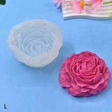 4 pezzi Mollette a forma di fiore di peonia, misure assortite