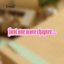 再来一章……书卷气 Kindle 阅读器礼品防水层压乙烯基贴纸，学校用品，返校季