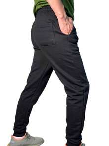 Men's Sweatshirt Jogger Pants Size S-XL - màu đen - Xem 3