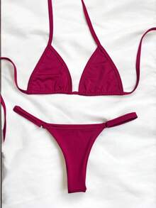 Athens Women's Suplex Curtain Bikini With Regulator - Wonder Rose - View 1