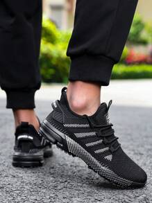 2025 Novo Tênis Esportivo Respirável e Antiderrapante Masculino - Tênis Esportivos Casuais e da Moda para Primavera/Verão, Adequado para Atividades ao Ar Livre, Corrida e Exercícios no Parque, Academia
