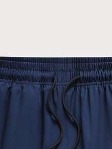 3 Packs Men's 5 Inch Inseam Athletic Workout Shorts, Quick Dry Lightweight Breathable Sports Gym Running Shorts - Blue - View 3