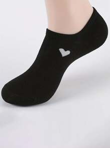 5 Paar süße und lustige Gesichtsausdruck-Muster Unsichtbare Socken, modisch und geeignet für den täglichen Gebrauch, unisex
