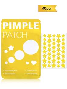 星形脸贴 - 装饰贴纸，温和不刺激，防水透气，日常必备，方便携带，适合旅行、聚会、化妆技巧，也是拍照的完美道具 - 彩色 - 查看 15