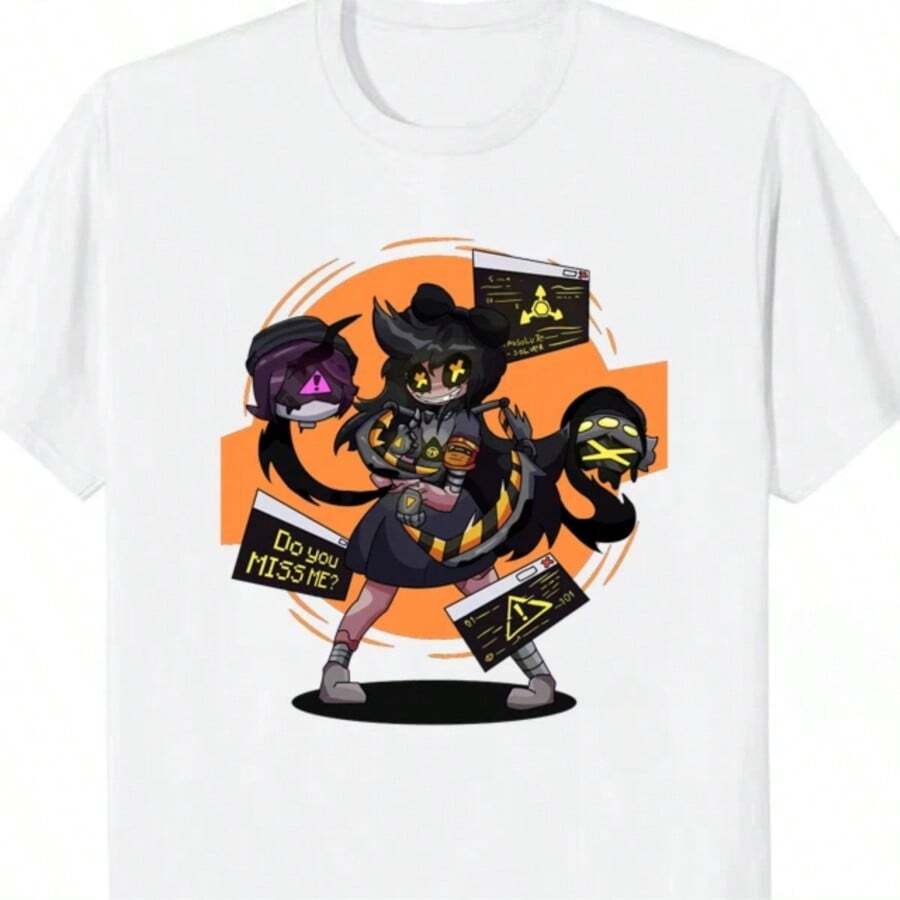 New Murders Drones Cartoon Polyester TShirt For Women CYN Humor Leisure Tee T Shirt Novelty TRENDSSy Graphic T Shirts  Oversized