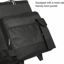 43L Rolling Cooler Leakproof Insulated Soft Cooler Bag Rolling Cooler Dual Zipper Waterproof Portable Insulated Wheeled Cooling Bag With Handle For Picnic Camping