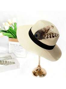 24pcs/4 Styles Natural Spotted Feathers, 6-8 Inches, Bulk Craft Supplies For Clothing, Jewelry, DIY Decoration